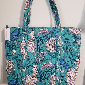 Vera Bradley Peacock Tote Large New